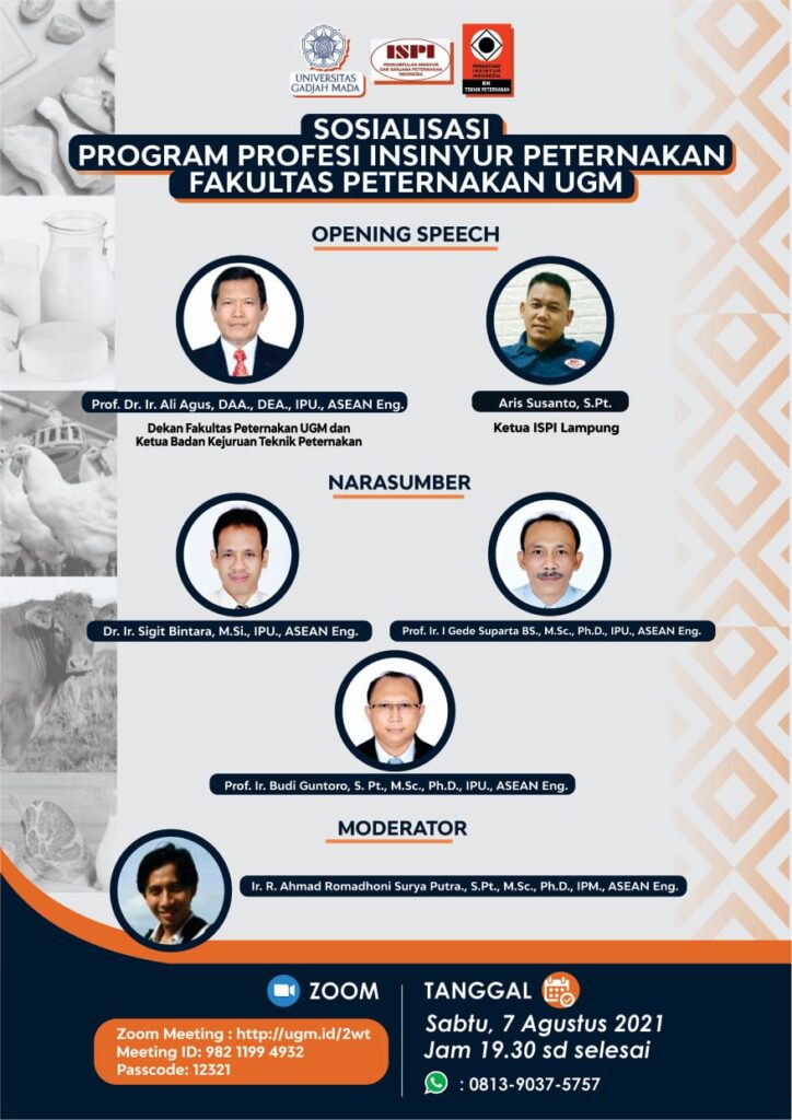 Fapet UGM, ISPI Dan PPI Akan Gelar Sosialisasi Program Profesi Insinyur ...